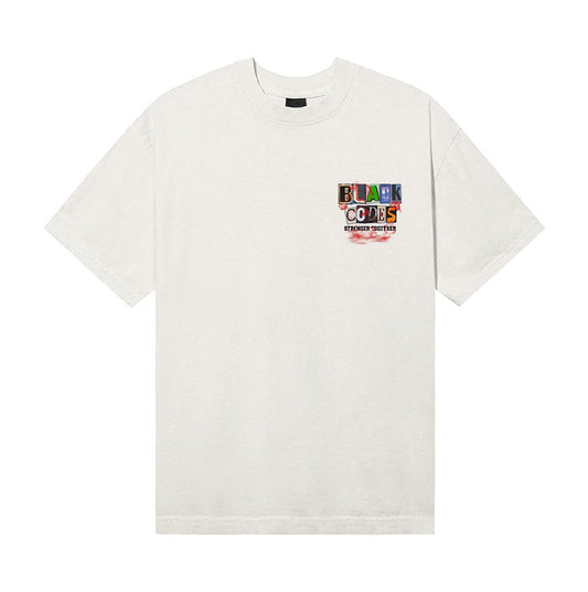 Black Codes USA Cream Tee