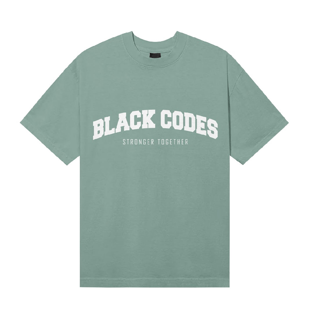 Black Codes USA - FlagShip Tee Green